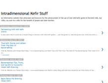 Tablet Screenshot of kefirawareness.blogspot.com