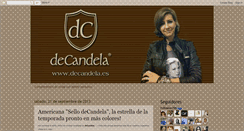 Desktop Screenshot of decandela.blogspot.com