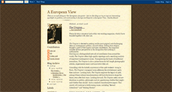 Desktop Screenshot of aeuropeanview.blogspot.com
