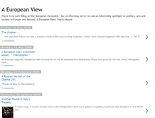 Tablet Screenshot of aeuropeanview.blogspot.com