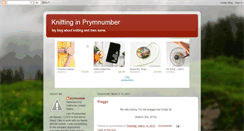 Desktop Screenshot of knittinginprymnumber.blogspot.com