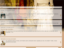 Tablet Screenshot of laitetdesbiscuits.blogspot.com