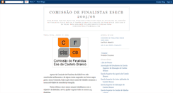 Desktop Screenshot of comissaofinalistas.blogspot.com