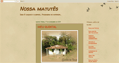 Desktop Screenshot of nossamatutez.blogspot.com