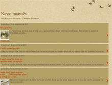 Tablet Screenshot of nossamatutez.blogspot.com