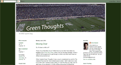 Desktop Screenshot of greenthoughtsmsu.blogspot.com