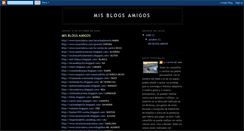 Desktop Screenshot of misblogsamigos.blogspot.com