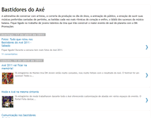 Tablet Screenshot of bastidoresdoaxe.blogspot.com