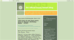 Desktop Screenshot of buzzylinhart.blogspot.com