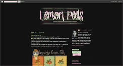 Desktop Screenshot of lemonpeels.blogspot.com