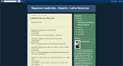 Desktop Screenshot of nappanee-hispanic-latino.blogspot.com