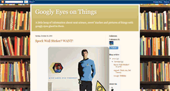 Desktop Screenshot of googly-eyes-on-things.blogspot.com