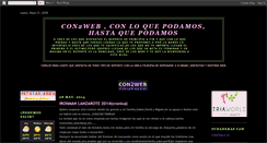 Desktop Screenshot of con2web.blogspot.com