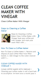 Mobile Screenshot of cleancoffeemakerwithvinegar.blogspot.com