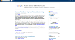 Desktop Screenshot of googlepublicsector.blogspot.com