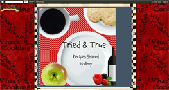 Desktop Screenshot of amystriedandtrue.blogspot.com
