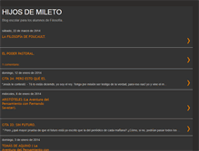 Tablet Screenshot of hijosdemileto2.blogspot.com