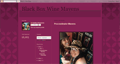 Desktop Screenshot of blackboxwinemavens.blogspot.com