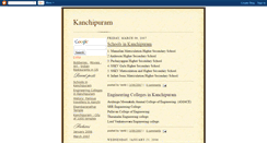 Desktop Screenshot of kanjeevaram.blogspot.com