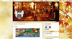 Desktop Screenshot of miku-panfu.blogspot.com