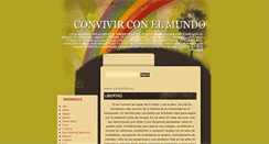 Desktop Screenshot of convivirconelmundo.blogspot.com