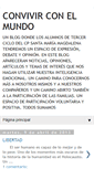 Mobile Screenshot of convivirconelmundo.blogspot.com