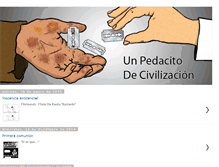 Tablet Screenshot of pedazoscivilizados.blogspot.com