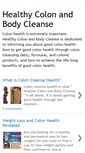 Mobile Screenshot of colon-cleanse-health.blogspot.com