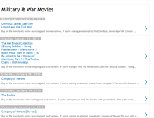 Tablet Screenshot of militarywarmovies.blogspot.com