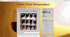 Desktop Screenshot of cellarclubco.blogspot.com