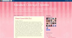 Desktop Screenshot of kandaceoldroydupdates.blogspot.com