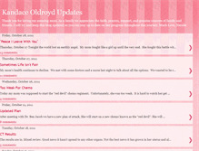 Tablet Screenshot of kandaceoldroydupdates.blogspot.com