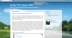 Desktop Screenshot of gep-belajar-php-oop.blogspot.com