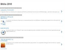 Tablet Screenshot of labiblio2010.blogspot.com