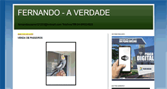 Desktop Screenshot of fernando-averdade.blogspot.com