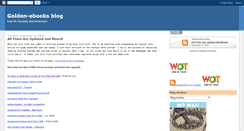 Desktop Screenshot of golden-ebooks.blogspot.com