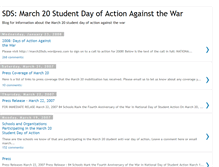 Tablet Screenshot of march20antiwar.blogspot.com