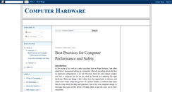 Desktop Screenshot of computerhardware4.blogspot.com
