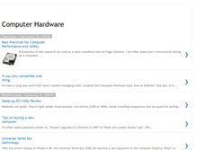 Tablet Screenshot of computerhardware4.blogspot.com
