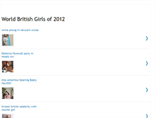 Tablet Screenshot of girls-2011.blogspot.com