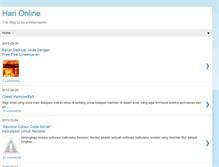 Tablet Screenshot of harri-online.blogspot.com