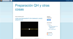 Desktop Screenshot of preparacionqhyotrascosas.blogspot.com