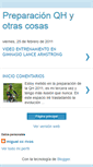 Mobile Screenshot of preparacionqhyotrascosas.blogspot.com