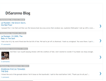 Tablet Screenshot of disaronnoblog.blogspot.com