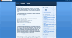 Desktop Screenshot of garnetrain.blogspot.com
