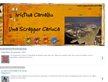 Tablet Screenshot of christinacarvalho.blogspot.com