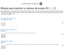 Tablet Screenshot of dibujitosparacoloreardeovejas.blogspot.com