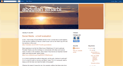 Desktop Screenshot of abdullah-alharbi.blogspot.com