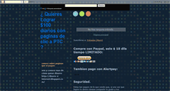 Desktop Screenshot of gana-con-richptcbigmoney.blogspot.com