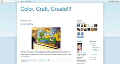 Desktop Screenshot of colorcraftcreate.blogspot.com